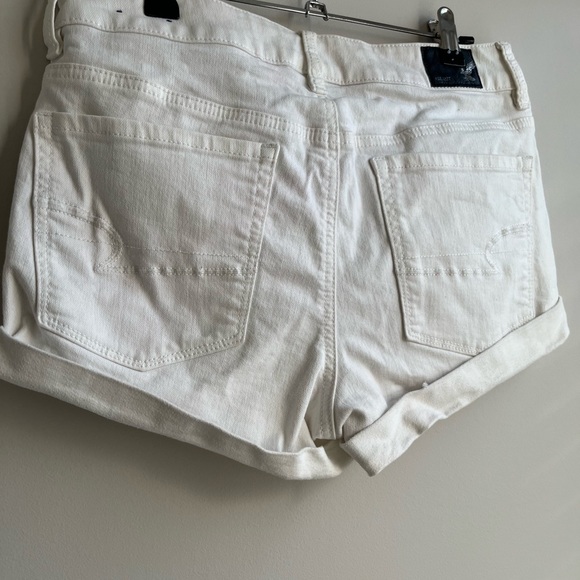 🔥♥️5/$25♥️ American Eagle Super Super Stretch white denim - Picture 3 of 3